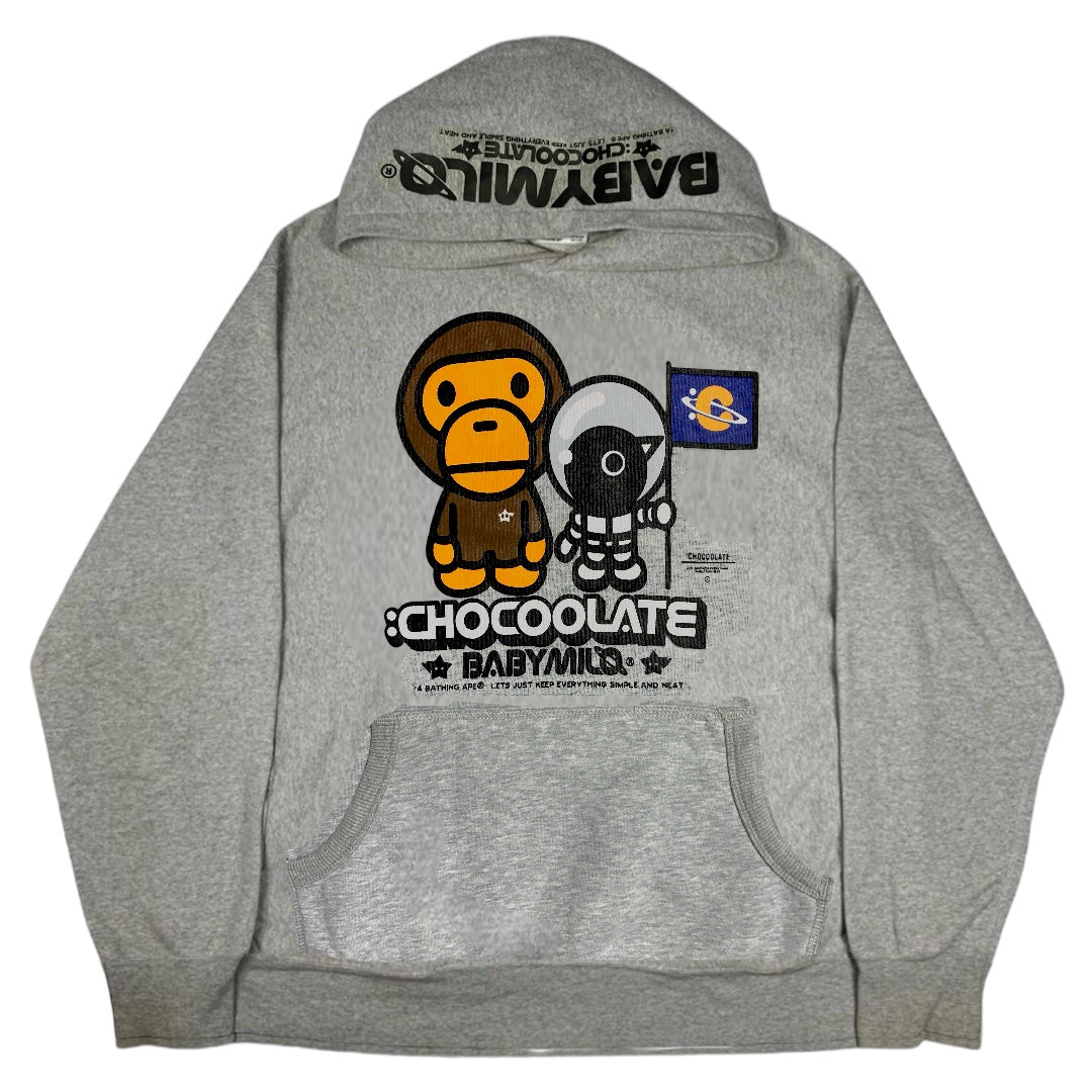 BABY MILO CHOCOOLATE HOODIE XS Nevermind Studios