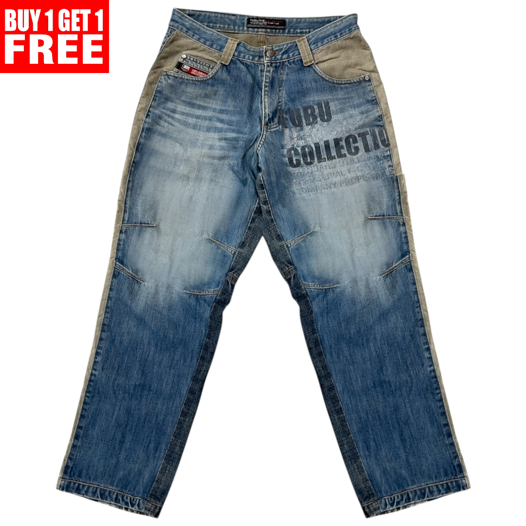 FUBU COLLECTION JEANS [32-28]
