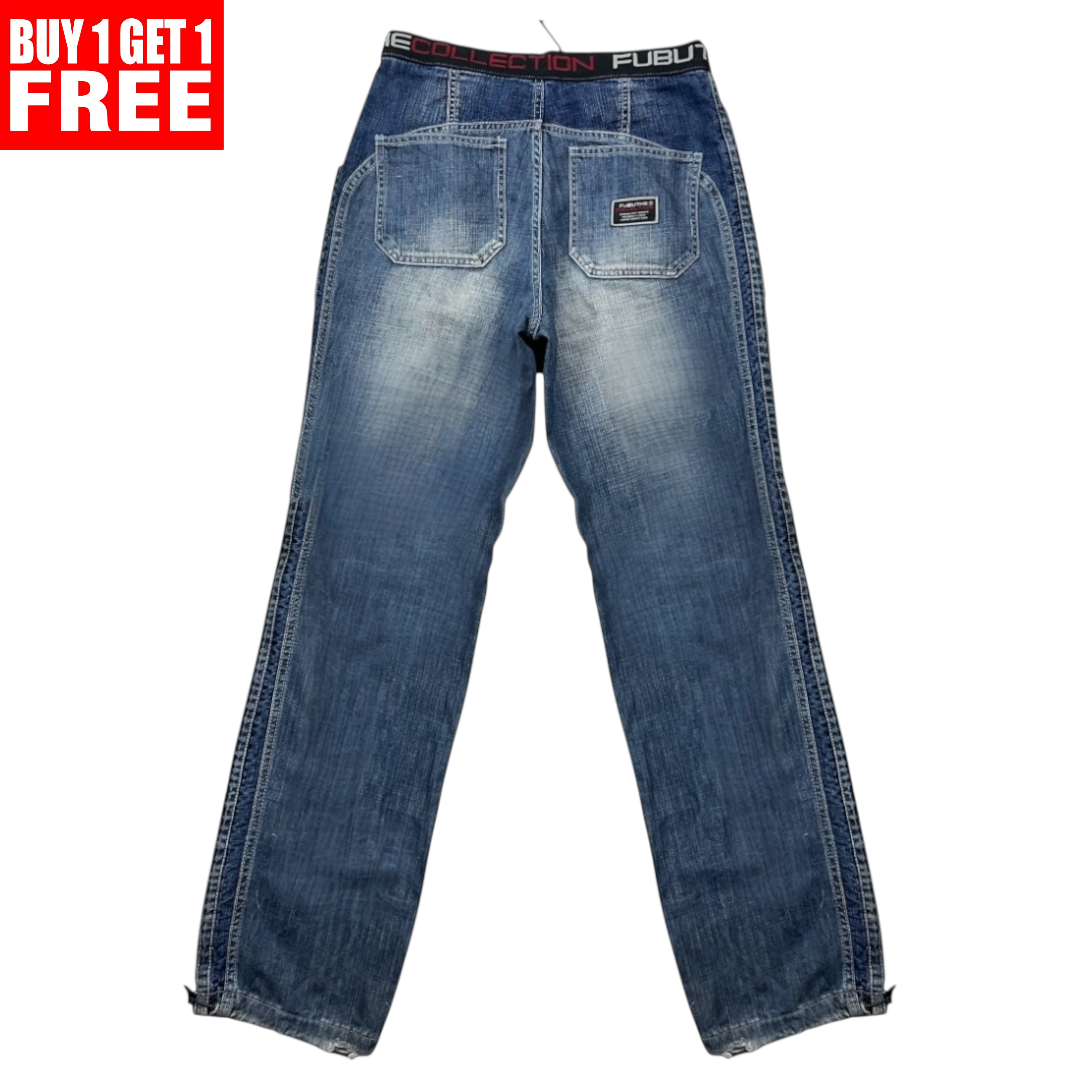FUBU UTILITY JEANS [30-28]