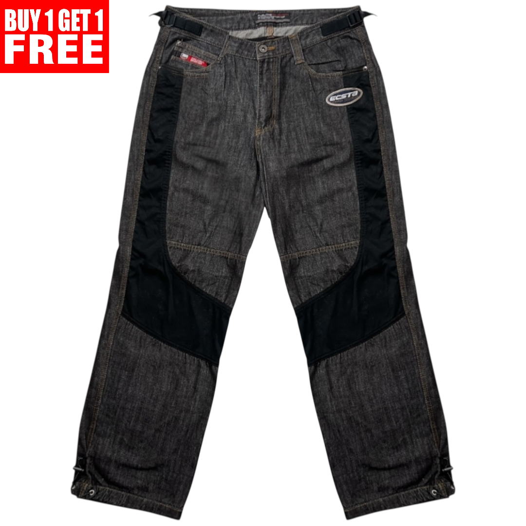 FUBU BIKER JEANS [36-30]