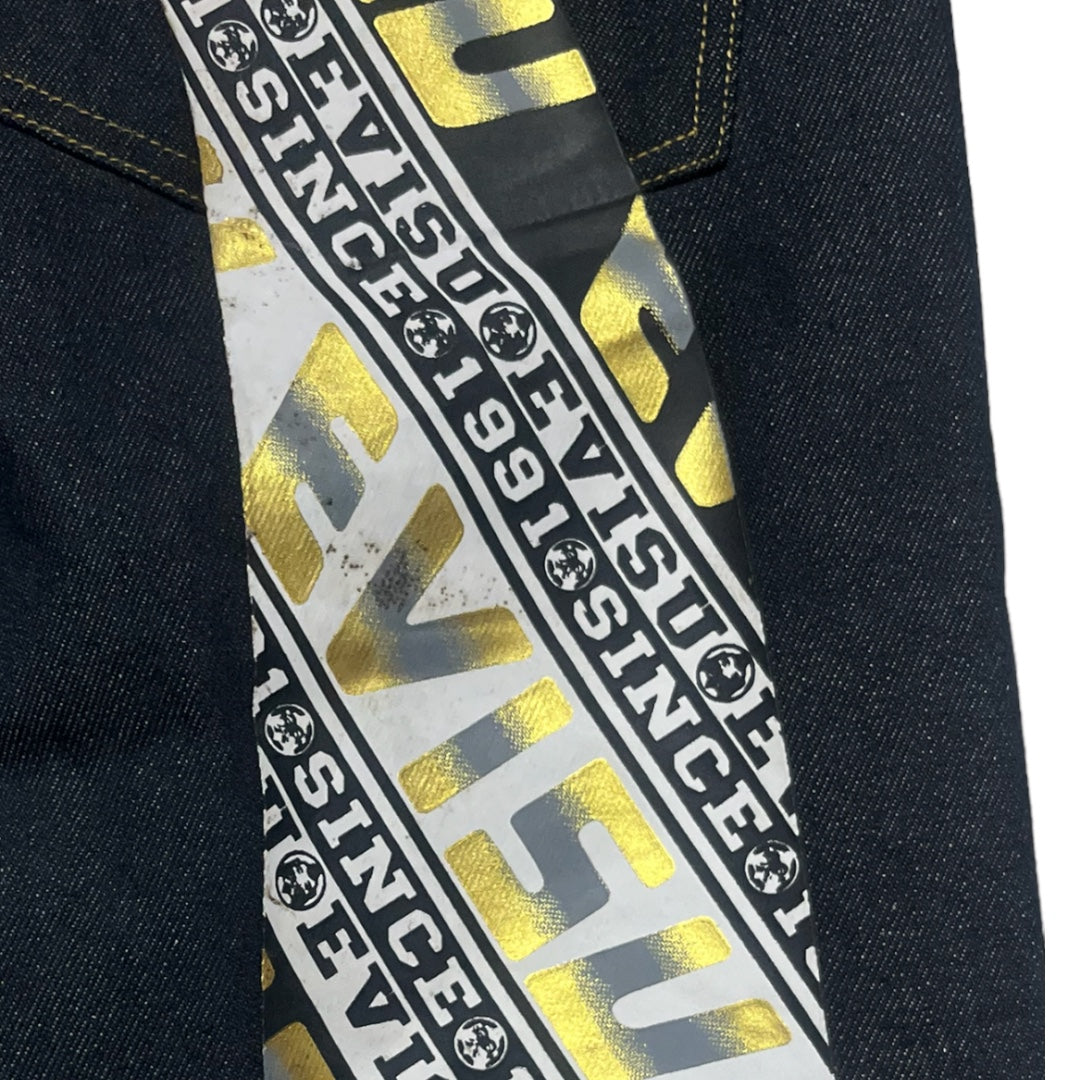 EV*SU SINCE 1991 SPELLOUT SELVEDGE DIACOCK DENIM [32-30]