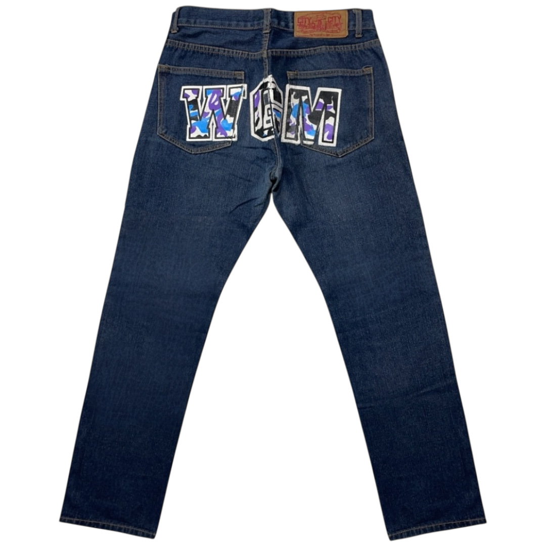 BAPE SHARK FACE JEANS [34-30]