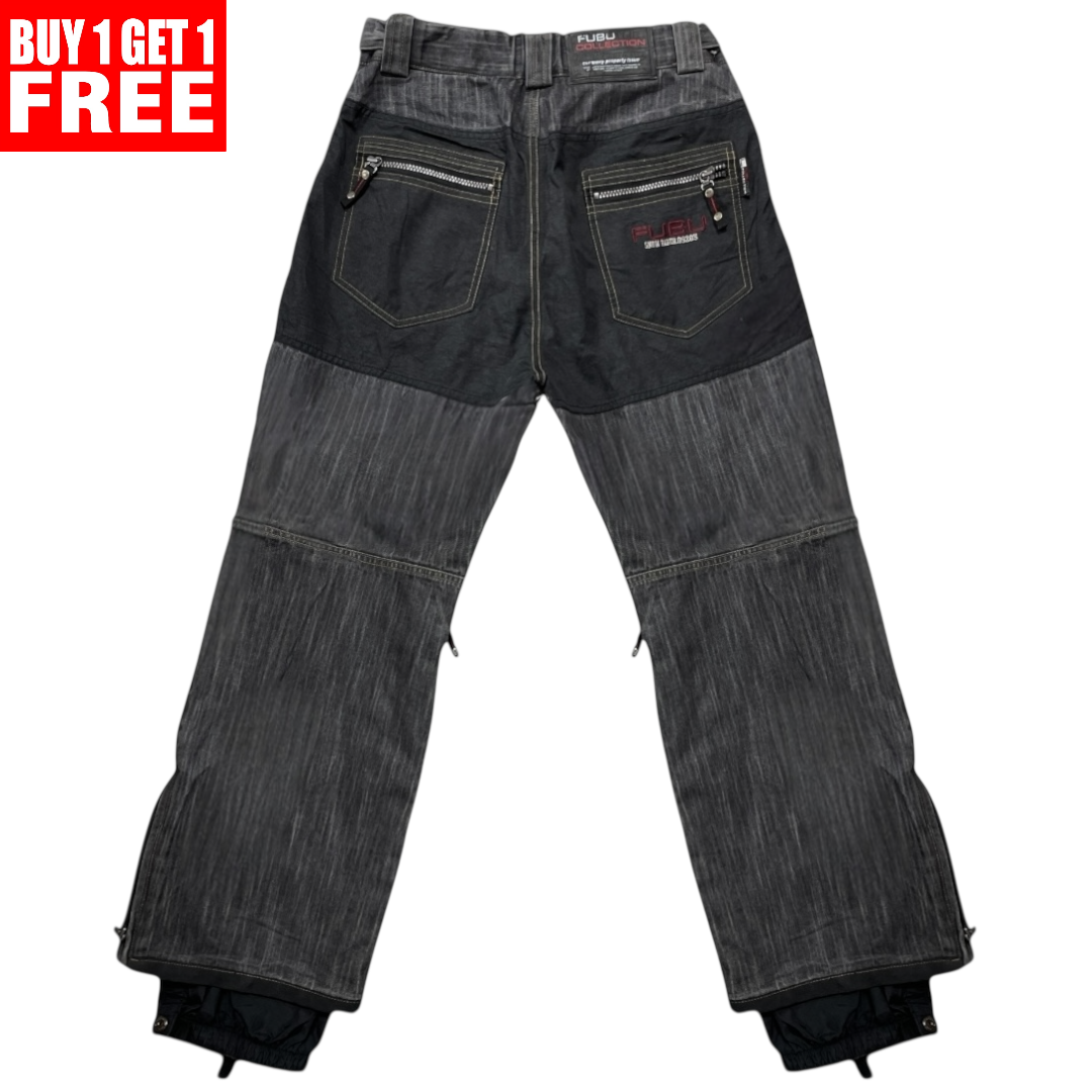 FUBU HIKING JEANS [32-28]