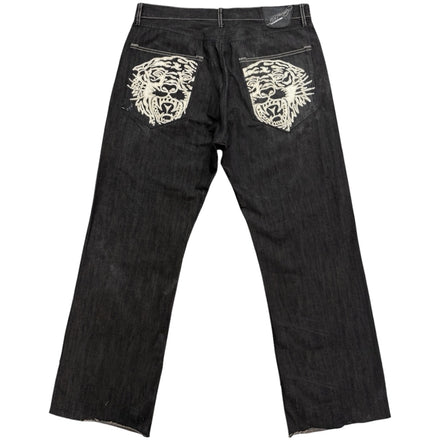 ED TIGER EMBROIDERED JEANS [40-36]