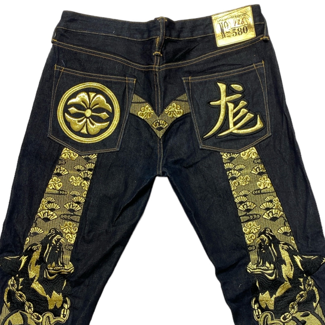 EV*SU YEAR OF DOG GOLDEN  DIACOCK DENIM [36-32]