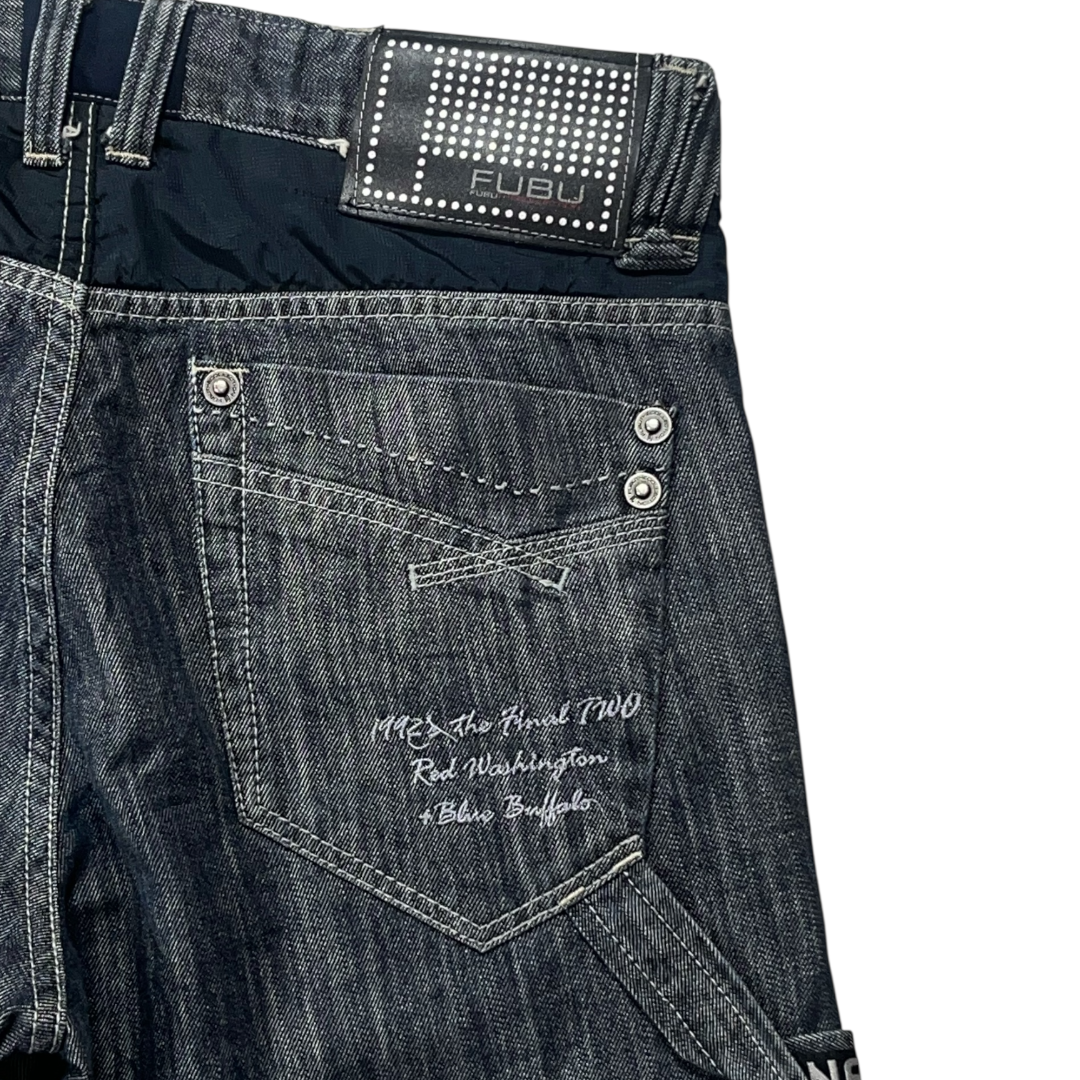 FUBU DARK WASH JEANS [30-26]