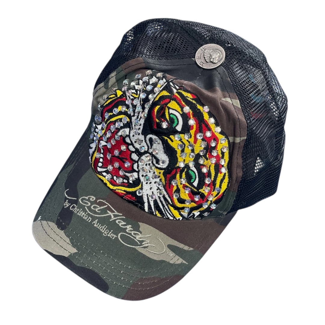 ED CAMO TIGER CAP