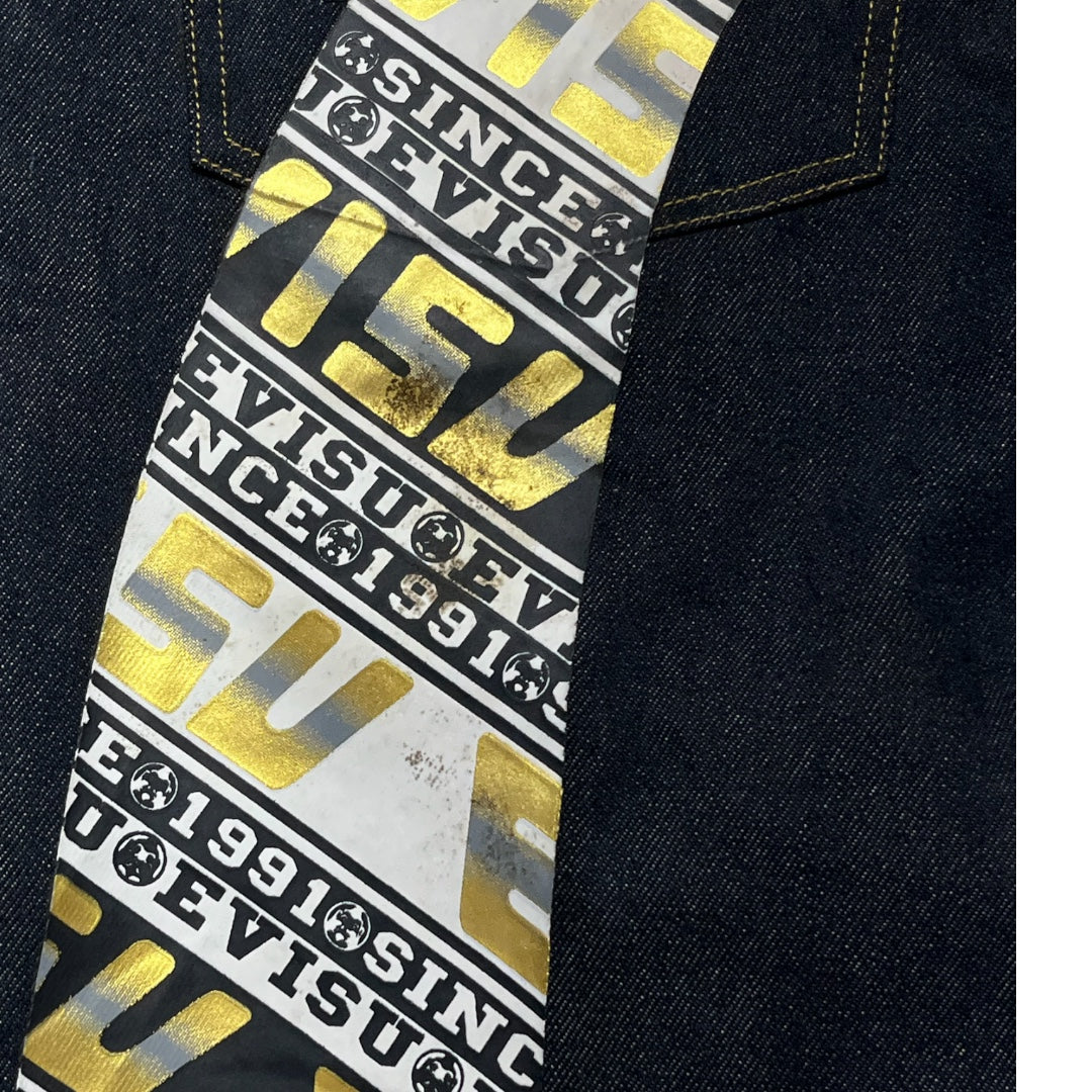 EV*SU SINCE 1991 SPELLOUT SELVEDGE DIACOCK DENIM [32-30]