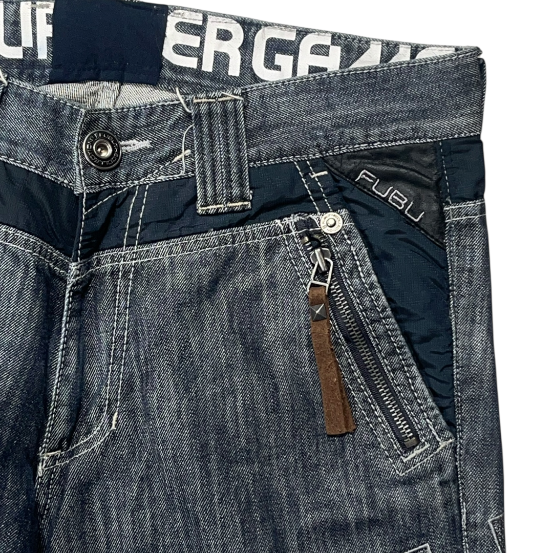 FUBU DARK WASH JEANS [30-26]