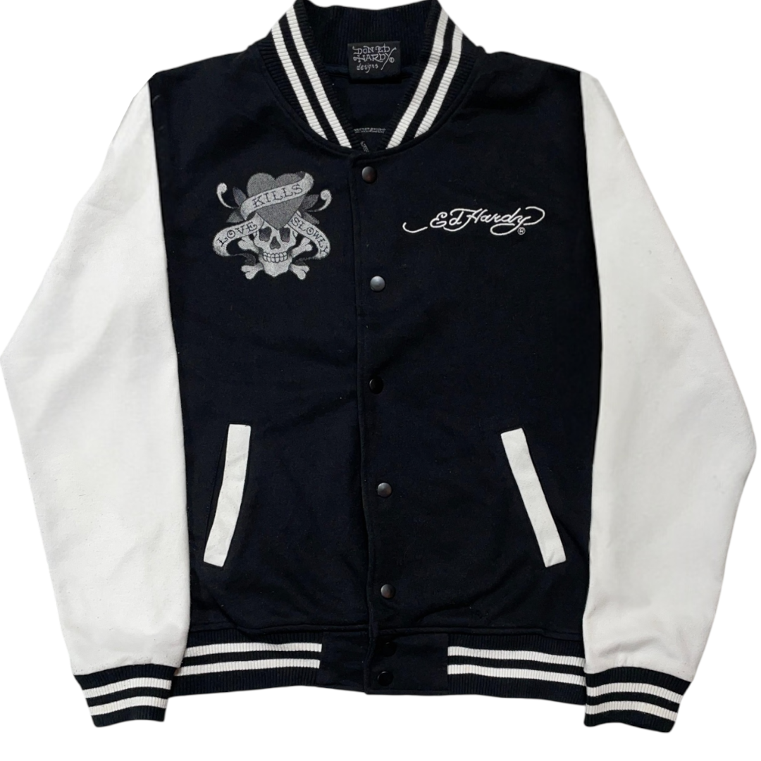 ED LOVE KILLS SLOWLY VARSITY JACKET(M)