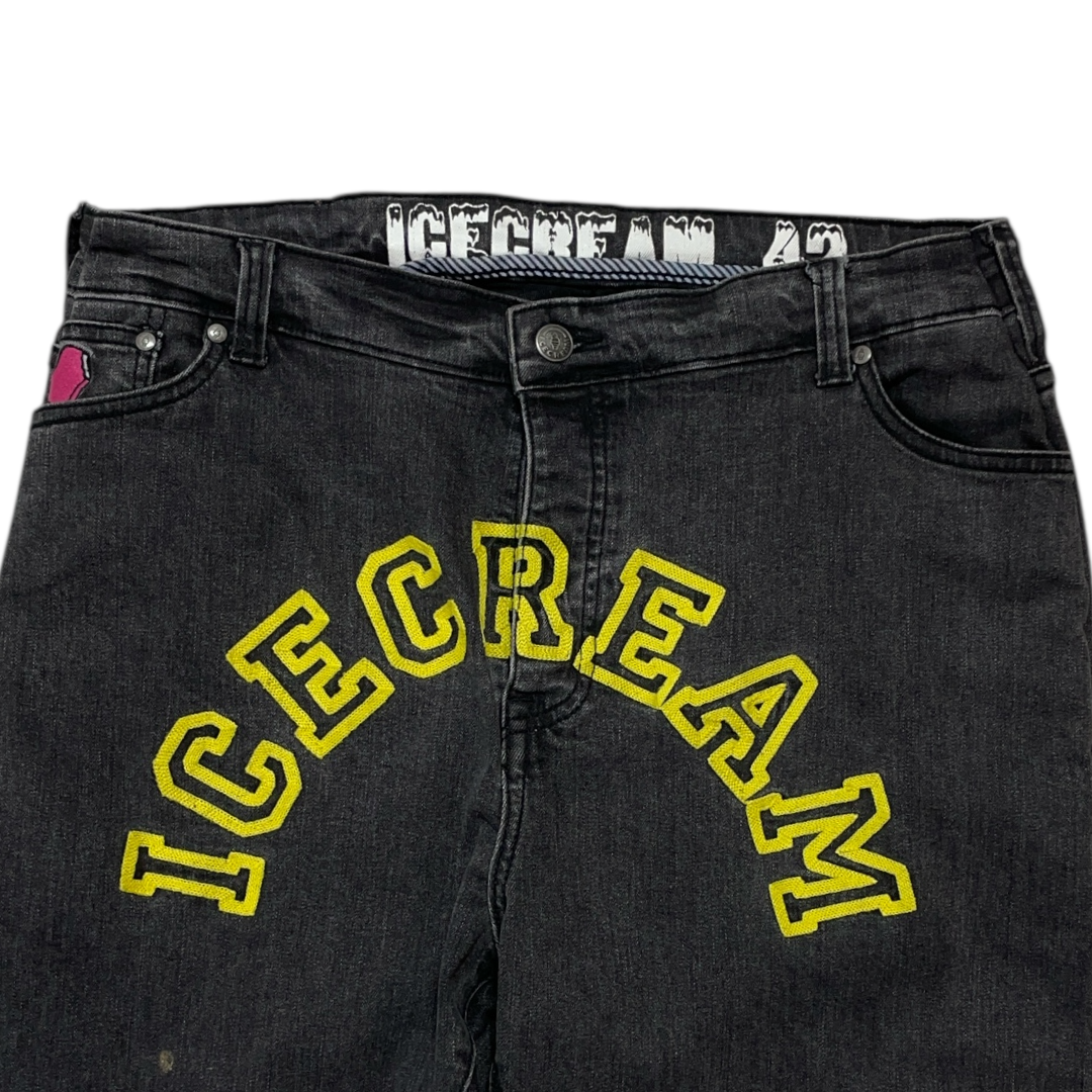 BBB ICE CREAM SPELLOUT JEANS [36-32]