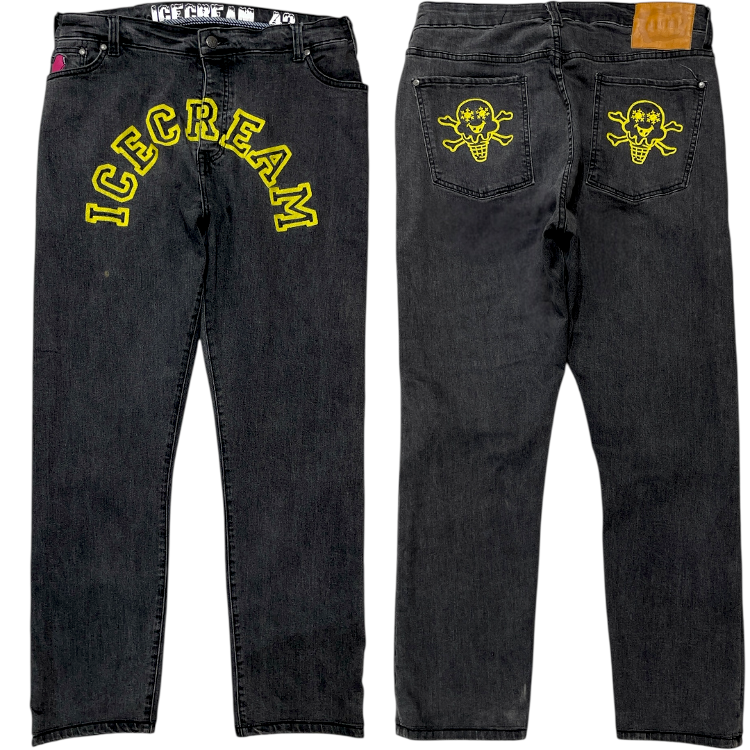 BBB ICE CREAM SPELLOUT JEANS [36-32]