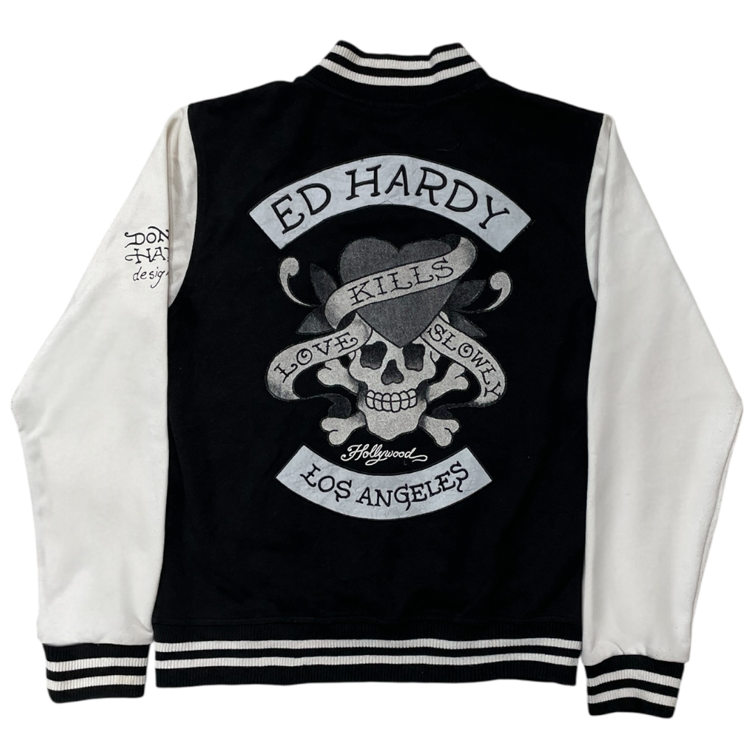 ED LOVE KILLS SLOWLY VARSITY JACKET(M)