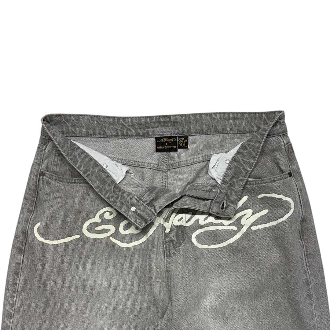 ED DRAGON EMBROIDERED JEANS [34to30]
