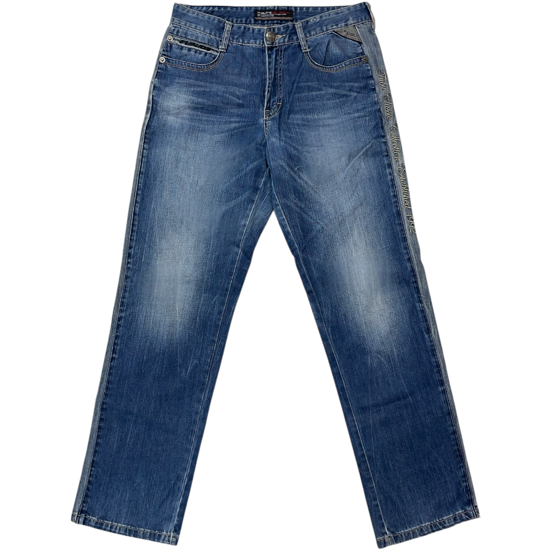 FUBU DARK WASH JEANS [30-28]