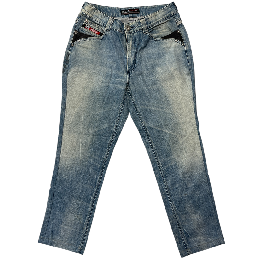 FUBU SPELLOUT JEANS [30-28]