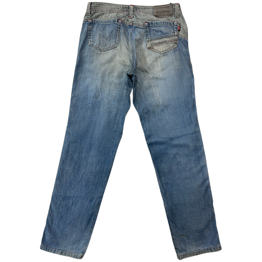 FUBU FRONT SPELL OUT JEANS [30-28]