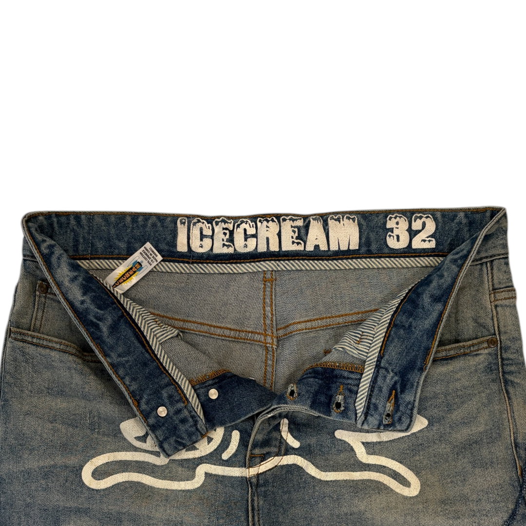 ICECREAM RUNNING DOG SLIM FIT JEANS [34-30]