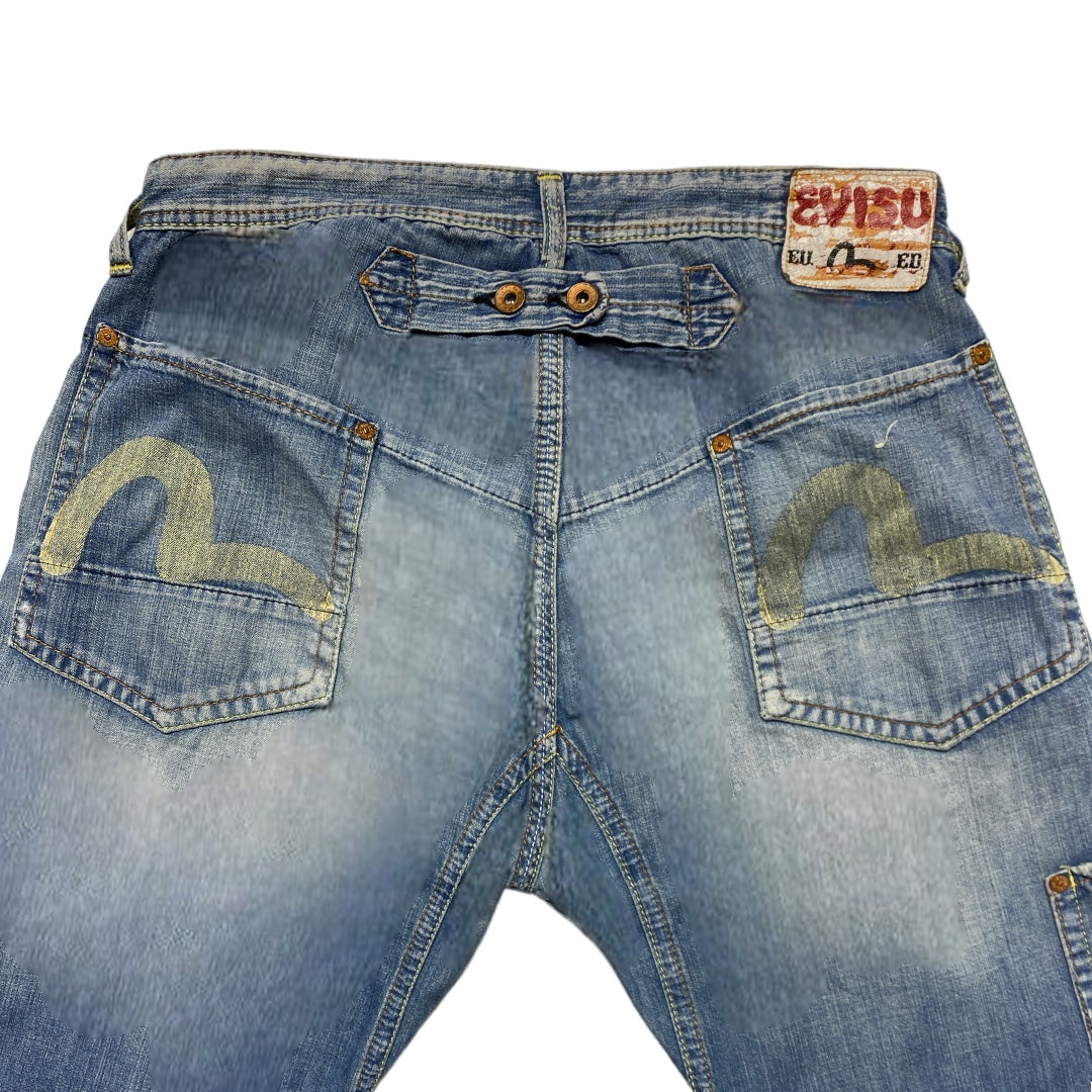 EVISU EU ED CAR-PAINTER SEAGUL JEANS [34-32] – Nevermind Studios