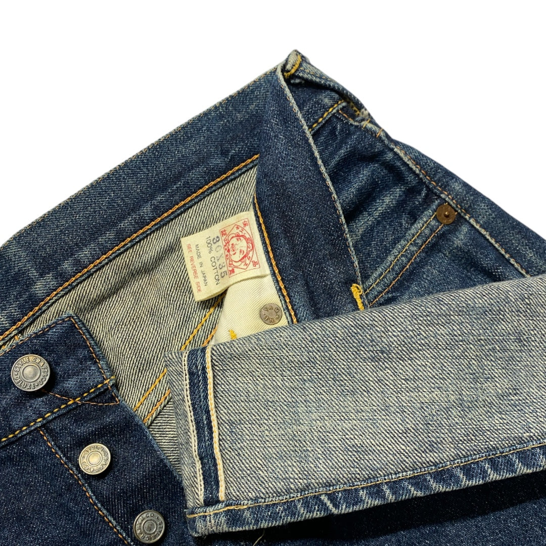 EV*SU SELVEDGE DIACOCK DENIM JEANS [30-28]