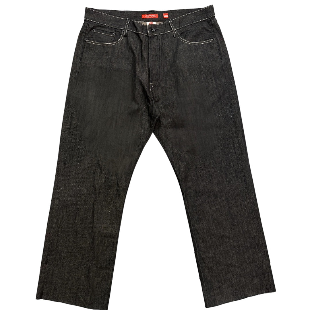 ED TIGER EMBROIDERED JEANS [40-36]